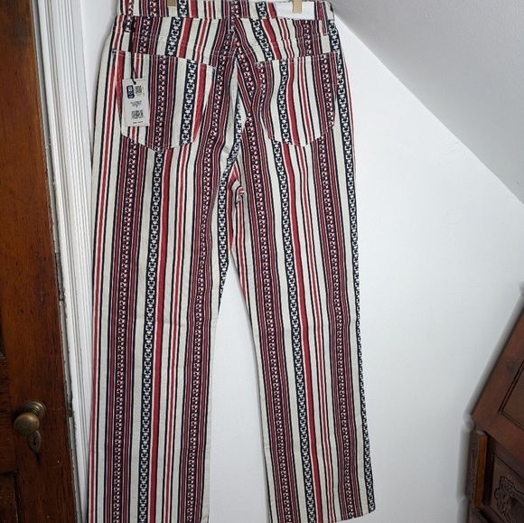 RE/DONE x Ford Star Stripe 70s High Rise Bootcut Denim Jeans NEW Size 30 - Picture 2 of 12